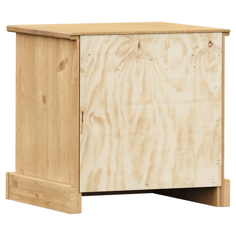 vidaXL Bedside Cabinet VIGO 42x35x42 cm Solid Wood Pine