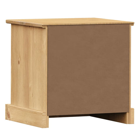 vidaXL Bedside Cabinet VIGO 42x35x42 cm Solid Wood Pine
