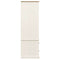 vidaXL Wardrobe VIGO White 90x55x170 cm Solid Wood Pine