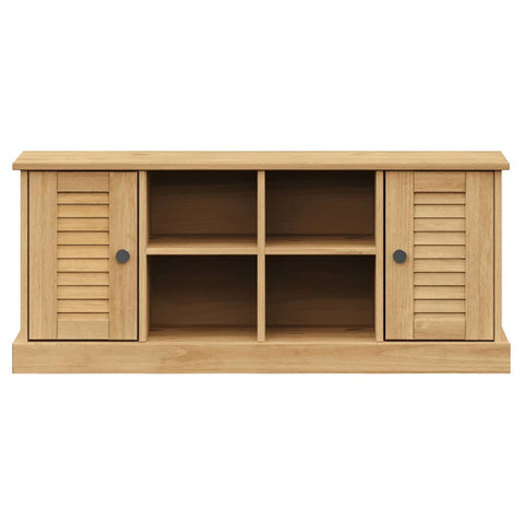 vidaXL Shoe Bench VIGO 106x35x45 cm Solid Wood Pine