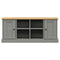 vidaXL Shoe Bench VIGO Grey 106x35x45 cm Solid Wood Pine
