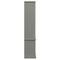 vidaXL Glass Display Cabinet VIGO Grey 85x35x170 cm Solid Wood Pine