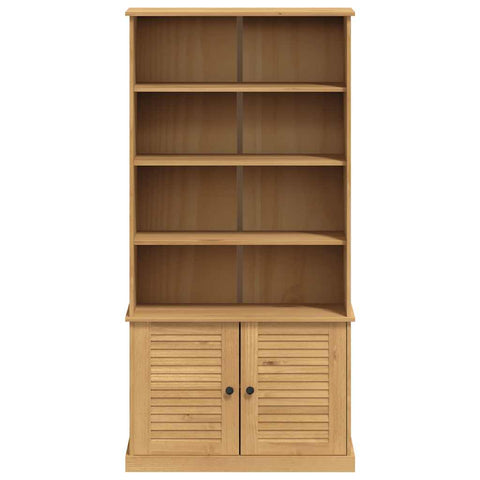 vidaXL Bookcase VIGO 85x35x170 cm Solid Wood Pine