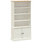 vidaXL Bookcase VIGO White 85x35x170 cm Solid Wood Pine