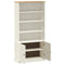 vidaXL Bookcase VIGO White 85x35x170 cm Solid Wood Pine