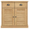 vidaXL Sideboard with Drawers VIGO 78x40x75 cm Solid Wood Pine