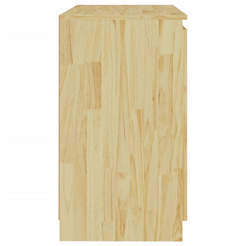 vidaXL Side Cabinet 60x36x65 cm Solid Wood Pine