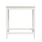 vidaXL Bar Table White 100x50x110 cm Solid Wood Pine