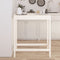vidaXL Bar Table White 100x50x110 cm Solid Wood Pine