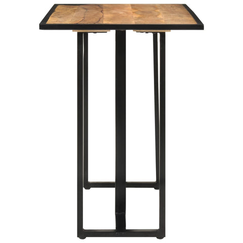 vidaXL Dining Table 110x55x75.5 cm Solid Wood Mango