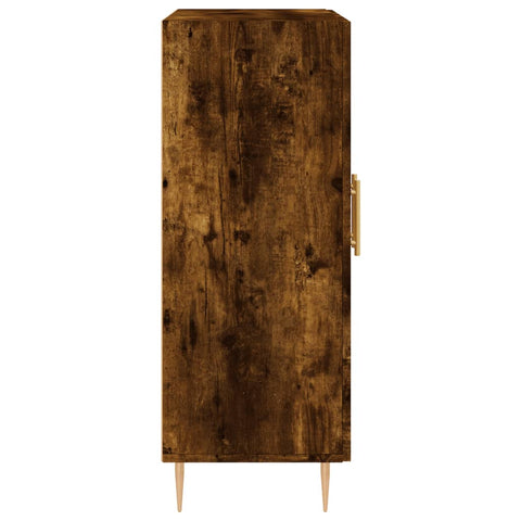 vidaXL Sideboard Smoked Oak 69.5x34x90 cm Engineered Wood