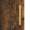 vidaXL Sideboard Smoked Oak 69.5x34x90 cm Engineered Wood