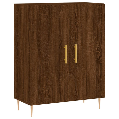 vidaXL Sideboard Brown Oak 69.5x34x90 cm Engineered Wood