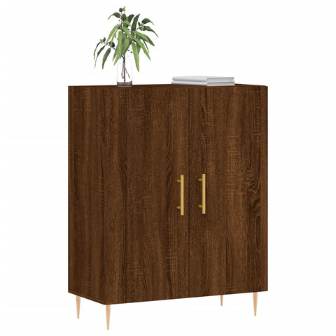 vidaXL Sideboard Brown Oak 69.5x34x90 cm Engineered Wood