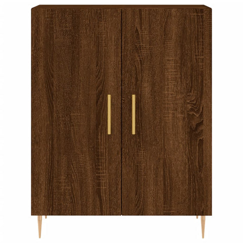 vidaXL Sideboard Brown Oak 69.5x34x90 cm Engineered Wood