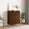 vidaXL Sideboard Brown Oak 69.5x34x90 cm Engineered Wood