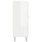 vidaXL Sideboard High Gloss White 69.5x34x90 cm Engineered Wood