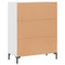vidaXL Sideboard White 69.5x34x90 cm Engineered Wood