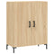 vidaXL Sideboard Sonoma Oak 69.5x34x90 cm Engineered Wood
