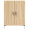 vidaXL Sideboard Sonoma Oak 69.5x34x90 cm Engineered Wood