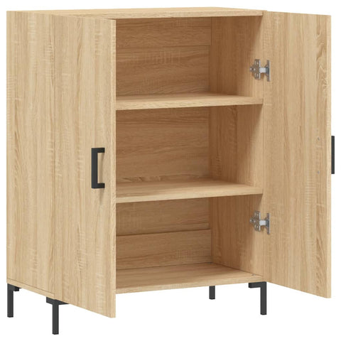 vidaXL Sideboard Sonoma Oak 69.5x34x90 cm Engineered Wood