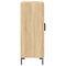 vidaXL Sideboard Sonoma Oak 69.5x34x90 cm Engineered Wood