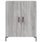 vidaXL Sideboard Grey Sonoma 69.5x34x90 cm Engineered Wood