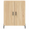 vidaXL Sideboard Sonoma Oak 69.5x34x90 cm Engineered Wood