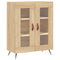 vidaXL Sideboard Sonoma Oak 69.5x34x90 cm Engineered Wood