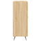 vidaXL Sideboard Sonoma Oak 69.5x34x90 cm Engineered Wood