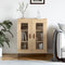 vidaXL Sideboard Sonoma Oak 69.5x34x90 cm Engineered Wood