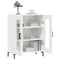 vidaXL Sideboard High Gloss White 69.5x34x90 cm Engineered Wood