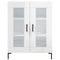 vidaXL Sideboard High Gloss White 69.5x34x90 cm Engineered Wood