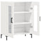vidaXL Sideboard High Gloss White 69.5x34x90 cm Engineered Wood