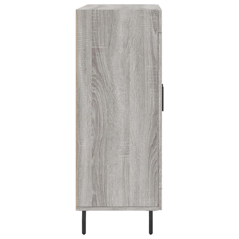 vidaXL Sideboard Grey Sonoma 69.5x34x90 cm Engineered Wood