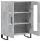 vidaXL Sideboard Concrete Grey 69.5x34x90 cm Engineered Wood