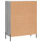 vidaXL Sideboard Grey Sonoma 69.5x34x90 cm Engineered Wood