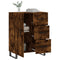 vidaXL Sideboard Smoked Oak 69.5x34x90 cm Engineered Wood