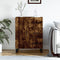 vidaXL Sideboard Smoked Oak 69.5x34x90 cm Engineered Wood