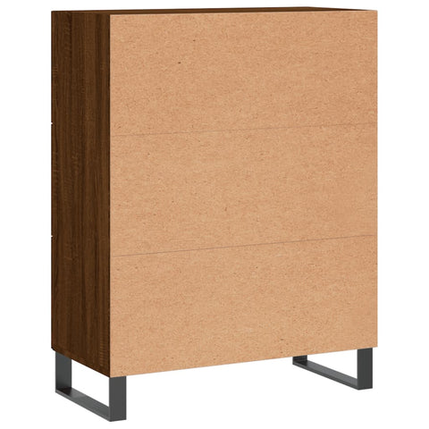 vidaXL Sideboard Brown Oak 69.5x34x90 cm Engineered Wood