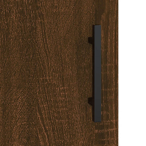 vidaXL Sideboard Brown Oak 69.5x34x90 cm Engineered Wood
