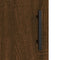 vidaXL Sideboard Brown Oak 69.5x34x90 cm Engineered Wood