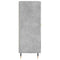 vidaXL Sideboard Concrete Grey 69.5x34x90 cm Engineered Wood
