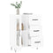 vidaXL Sideboard High Gloss White 69.5x34x90 cm Engineered Wood