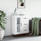 vidaXL Sideboard High Gloss White 69.5x34x90 cm Engineered Wood
