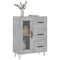 vidaXL Sideboard Concrete Grey 69.5x34x90 cm Engineered Wood