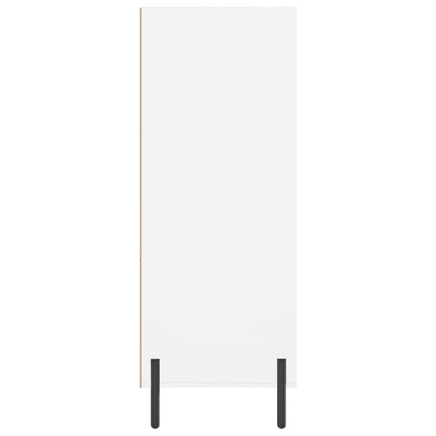 vidaxL Shelf Cabinet White 69.5x32.5x90 cm Engineered Wood