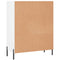 vidaxL Shelf Cabinet White 69.5x32.5x90 cm Engineered Wood