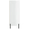 vidaxL Shelf Cabinet High Gloss White 69.5x32.5x90 cm Engineered Wood