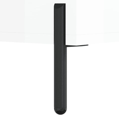 vidaxL Shelf Cabinet High Gloss White 69.5x32.5x90 cm Engineered Wood